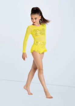 Weissman Tell Me You Love Me -Dance Clothing Store SQ13193 canary 3101t 89438.1698840541