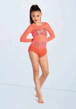 Weissman Tell Me You Love Me -Dance Clothing Store SQ13193 tangerine 015 93053.1698840541