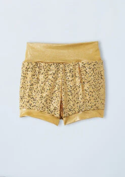 Weissman High Waist Sequin Shorts