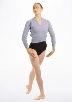 Tappers & Pointers Kids Knit Ballet Wrap -Dance Clothing Store TAXCLS MAIN SKY 52892.1685062338