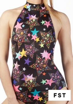 Alegra Girls Patterned Blaine Catsuit -Dance Clothing Store al c5290 p alegra girls patterned blaine catsuit colour swatch no7 11288.1678871783