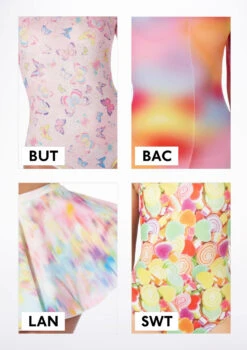 Alegra Patterned Crop Leggings -Dance Clothing Store al p0206 alegra patterned crop leggings colour swatch no6 20397.1678875032