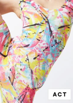 Alegra Girls Patterned Crop Leggings -Dance Clothing Store al p5206 p alegra girls patterned crop leggings colour swatch no4 20773.1678876125