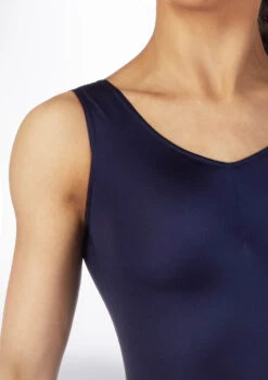 Alegra Girls Shiny Betty Dance Crop Top -Dance Clothing Store al s5270 alegra girls shiny betty dance crop top blue colour swatch 14727.1678878606