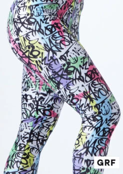 Alegra Patterned Crop Leggings -Dance Clothing Store al newpatternswatch grf 54641.1678875042