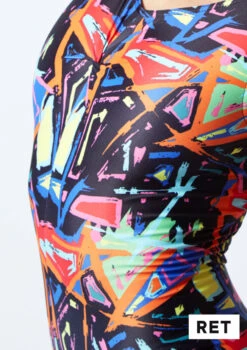 Alegra Girls Patterned Blaine Catsuit -Dance Clothing Store al newpatternswatch ret 68354.1678871784