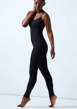 Alegra Basic Camisole Unitard - Black 9 Alegra Basic Camisole Unitard - Black -Dance Clothing Store alc0125 black front 3t 01566.1691191550