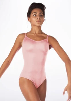 Alegra Shiny Cleo Leotard -Dance Clothing Store all0206 pale pink front 46724.1678872900