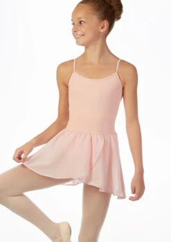 Bloch Pull-On Barre Ballet Dance Skirt -Dance Clothing Store bl cr5110 bloch pull on barre ballet dance skirt pink front thumbnail T 23747.1698799054