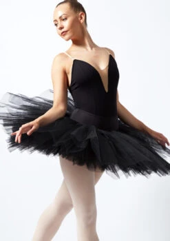 Bloch Belle Practice Tutu -Dance Clothing Store bl r2921 bloch belle practice tutu black front thumbnail T 76278.1698799653