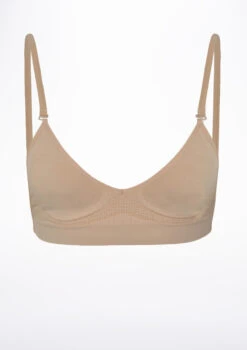 Bloch Luelle Seamless Leotard Bra -Dance Clothing Store bl z3127nud bloch luelle seamless leotard bra tan front T 99018.1698801572