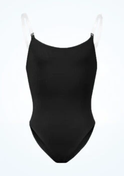 Bloch Girls Auva Bodyliner 15 Bloch Girls Auva Bodyliner -Dance Clothing Store blcb3397 black front 20357.1691450406