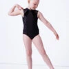 Bloch Girls Madinsson Zip Front Tank Leotard
