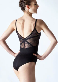 Bloch Eyal Lace Camisole Leotard - Black -Dance Clothing Store bll7727 blk back 1t 09067.1698799650