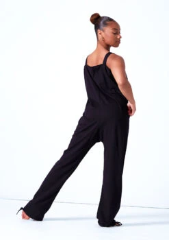 Bloch Croise Warm Up Suit -Dance Clothing Store blu0207 black back 2 53875.1678926302