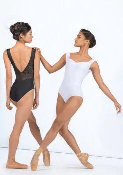 Ballet Rosa Inaya V Back Lace Insert Leotard -Dance Clothing Store br inaya deep v lace back camisole leo black white front back 2 68566.1678926778