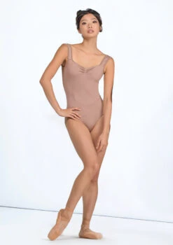 Ballet Rosa Inaya V Back Lace Insert Leotard -Dance Clothing Store br inaya deep v lace back camisole leo mocha front 4 67947.1678926778
