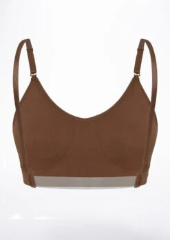 Capezio Leotard Bra -Dance Clothing Store ca 3683 capezio leotard bra brown back 18953.1678927125