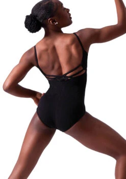 Capezio V Neck Camisole Leotard -Dance Clothing Store cacc102 black back t 68987.1698805299