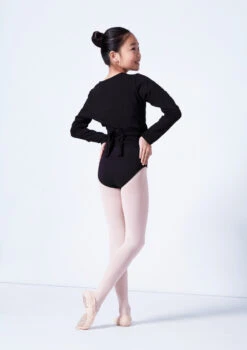 Capezio Class Kids Crossover Ballet Wrap 18 Capezio Class Kids Crossover Ballet Wrap -Dance Clothing Store cad850c black back 75044.1689290835