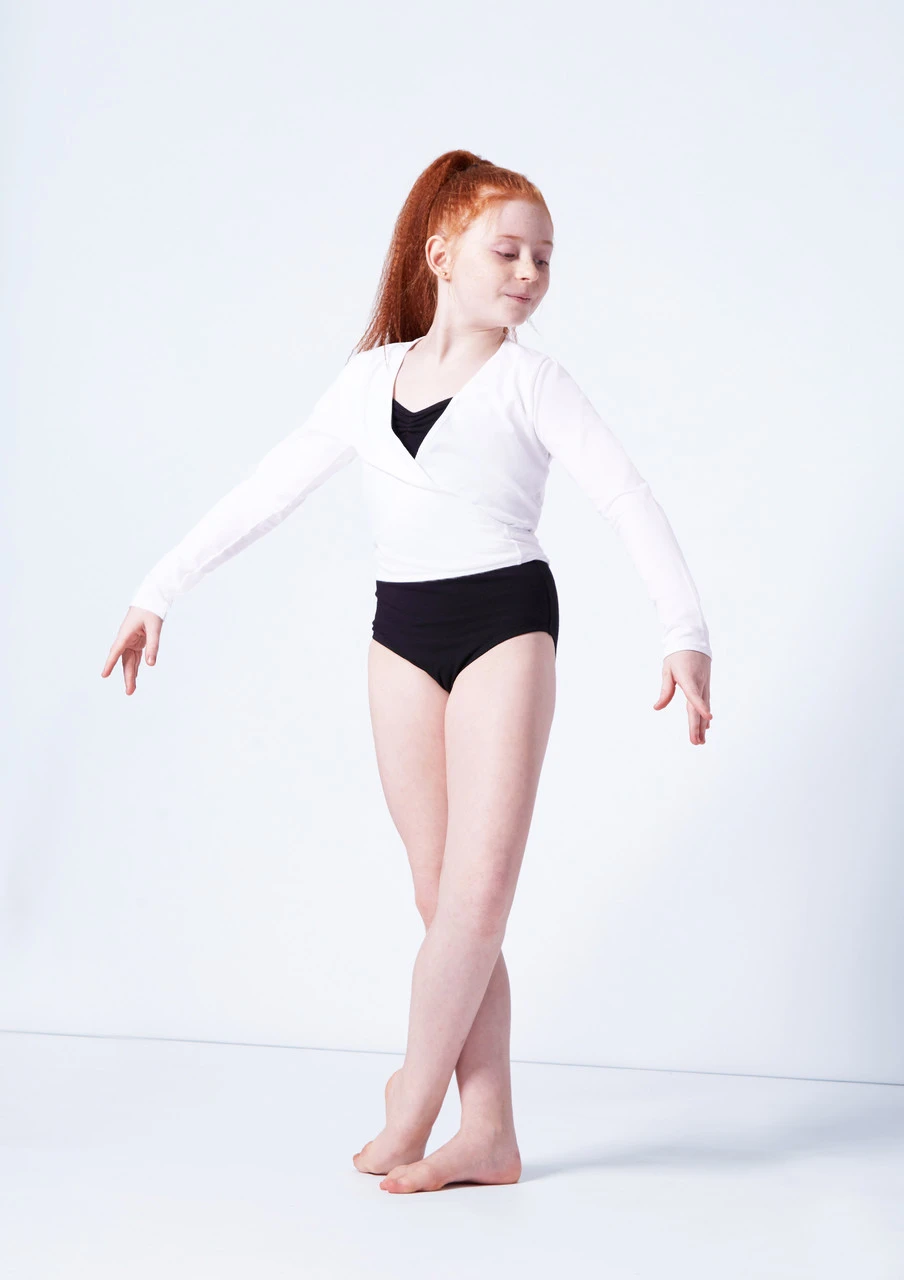Capezio Class Kids Crossover Ballet Wrap 8 Capezio Class Kids Crossover Ballet Wrap - Image 8