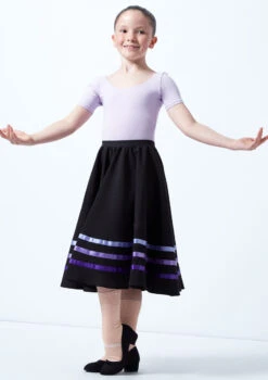 RAD Ballet Character Dance Skirt -Dance Clothing Store cd cs rad ballet character dance skirt purple front no1 68319.1678927403