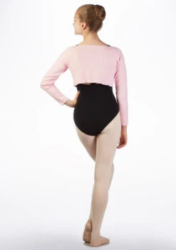 Intermezzo Teen Cropped Sweater -Dance Clothing Store it 6421 intermezzo teen cropped sweater pink back 30955.1678928086