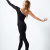 Move Dance Ali One Shoulder Long Sleeve Catsuit