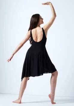 Move Dance Cressida Scoop Lyrical Dress -Dance Clothing Store mo r0220 move dance cressida scoop lyrical dress black back 86318.1678884656