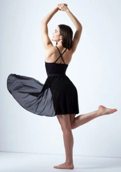 Move Dance Ariel Cross Back Lyrical Dress -Dance Clothing Store mo r0224 move dance ariel cross back lyrical dress black back 96505.1678884671