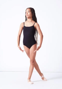 Move Dance Ibbie Cross Back Leotard -Dance Clothing Store mol5118 black front 2 96855.1691197819