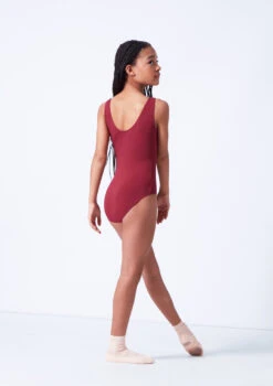 Move Dance Lorette Teen Tank Leotard -Dance Clothing Store mol5150 red back 74783.1685488722