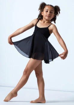 Move Dance Myla Skirted Leotard -Dance Clothing Store mol5158 black front 4 15304.1678884429