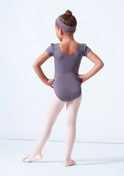 Move Dance Macey Girls Leotard -Dance Clothing Store mol5503 steel grey back 1 84912.1684799007
