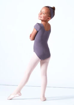 Move Dance Macey Girls Leotard -Dance Clothing Store mol5503 steel grey back 2 87785.1684798995