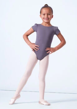 Move Dance Macey Girls Leotard -Dance Clothing Store mol5503 steel grey front 1 48738.1684798995
