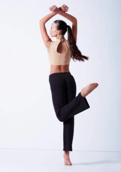 Move Dance Robyn Jazz Pant -Dance Clothing Store mop0002 black back 61918.1678884496