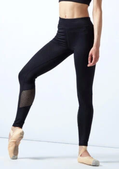 Move Dance Diana Dance Leggings -Dance Clothing Store mop0631 black front 1t 81938.1694685534