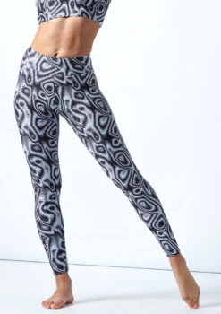 Move Dance Venus High Waisted Leggings - Dimensions 7 Move Dance Venus High Waisted Leggings - Dimensions -Dance Clothing Store mop0908 dim front 1t 22296.1694685548