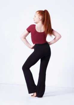 Move Dance Robyn Kids Jazz Pants -Dance Clothing Store mop5002 black back 99228.1689206360