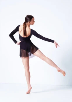 Move Dance Wren Mini Ballet Skirt 17 Move Dance Wren Mini Ballet Skirt -Dance Clothing Store mor0029 black back 44982.1681806918