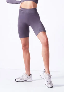 Move Dance Pippa Seamless Shorts 17 Move Dance Pippa Seamless Shorts -Dance Clothing Store mor0504 sharkgrey front t 42332.1698711860