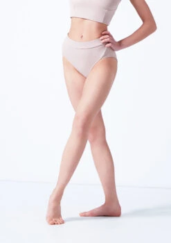Move Dance Jessie Dance Briefs -Dance Clothing Store mor0813 latte front t 00127.1696980991
