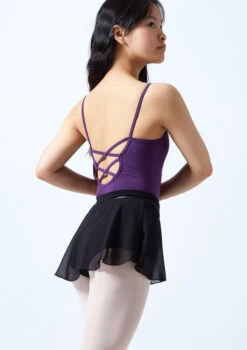 Move Dance Adeline Teen Skirted Short 5 Move Dance Adeline Teen Skirted Short -Dance Clothing Store mor5015 black back 1 26211.1695433072