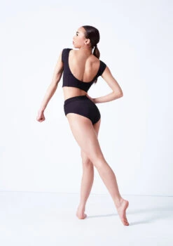 Move Dance Jessie Dance Briefs -Dance Clothing Store mos0834 black back 92799.1681806956