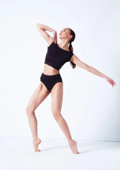 Move Dance Jessie Dance Briefs -Dance Clothing Store mos0834 black front 1 53900.1681806956