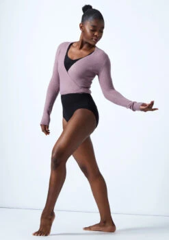 Move Dance Everly Ballet Wrap 16 Move Dance Everly Ballet Wrap -Dance Clothing Store moz0730 purple front 1 40461.1678885135