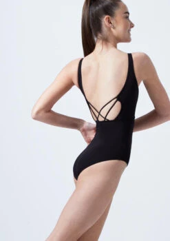 So Danca Teen Cross Back Leotard -Dance Clothing Store so l 1865 so danca teen cross back leotard black back thumbnail T 04259.1698810918