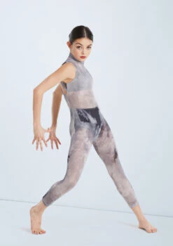 Weissman Unravel -Dance Clothing Store wn sm11206 weissman smokey mesh unitard grey front 58081.1678891569