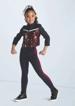 Weissman Tick Tick Boom -Dance Clothing Store wn15471 black cherry 1933 67529.1698823771
